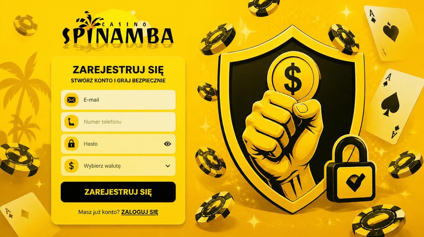 formularz rejestracji z elementami bezpieczeństwa finansowego